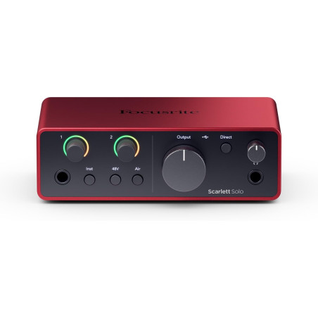 FOCUSRITE SCARLETT SOLO (4th Gen) Miglior Prezzo