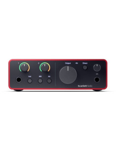 FOCUSRITE SCARLETT SOLO (4th Gen) Miglior Prezzo