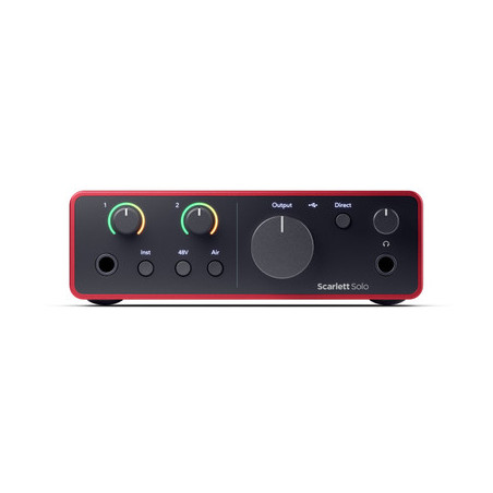 FOCUSRITE SCARLETT SOLO (4th Gen) Miglior Prezzo