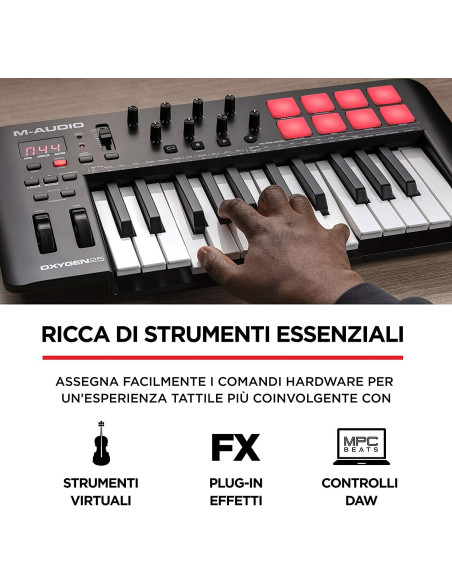 M-AUDIO Oxygen 25 Mk5 Miglior Prezzo