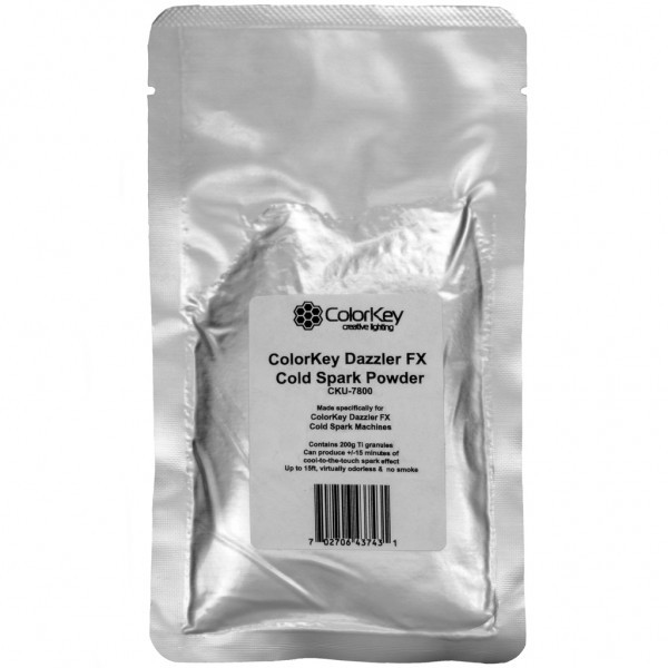 COLORKEY DAZZLER FX - POLVERE AL TITANIO PER MACCHINE EFFETTO