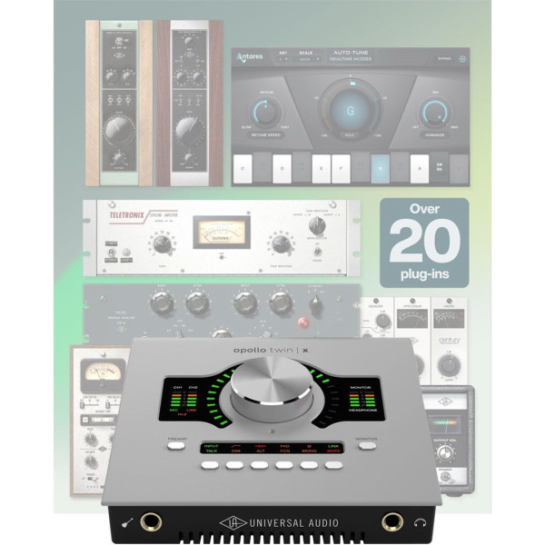UNIVERSAL AUDIO APOLLO TWIN X DUO GEN 2 ESSENTIALS+ Miglior