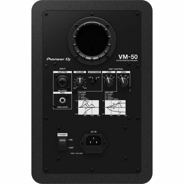 PIONEER DJ VM-50 BLACK (Coppia) Miglior Prezzo