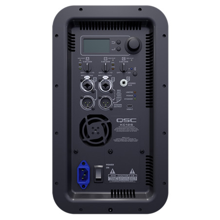 QSC KC12-BK COPPIA + COPPIA KC12S CVR Cover Miglior Prezzo
