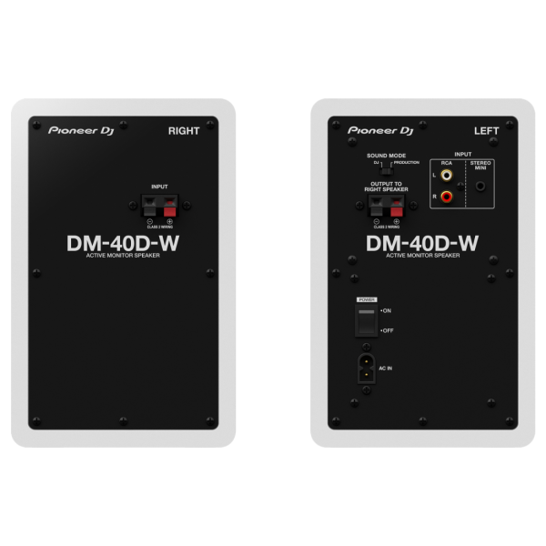 PIONEER DJ PLX-500 W WHITE + DM-40D WHITE Miglior Prezzo