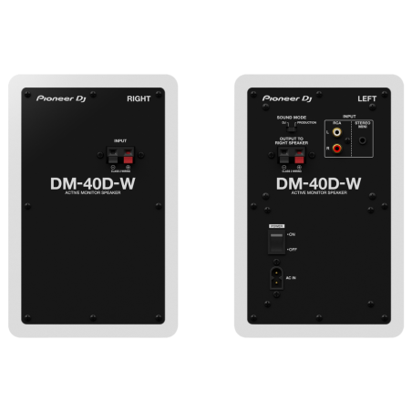 PIONEER DJ PLX-500 W WHITE + DM-40D WHITE Miglior Prezzo
