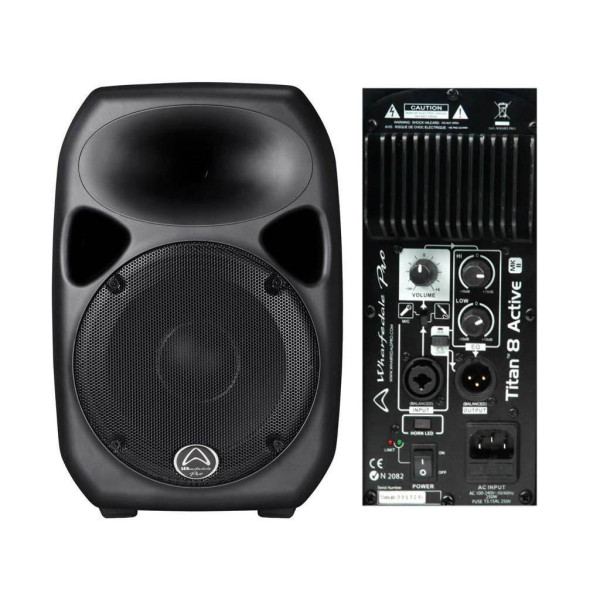 WHARFEDALE TITAN 8 MKII ACTIVE BLACK (Coppia) Miglior Prezzo