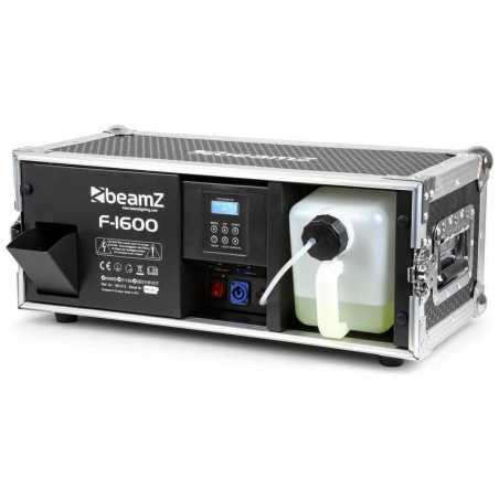BEAMZ F1600 - MACCHINA PRO FAZE DMX CON FLIGHT CASE Miglior
