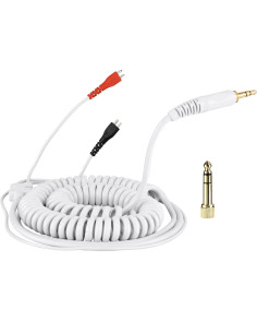 ZOMO SPIRAL HEADPHONE CORD DELUXE (white) HD-25
