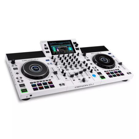 DENON DJ SC LIVE 4 WHITE + DECKSAVER Miglior Prezzo