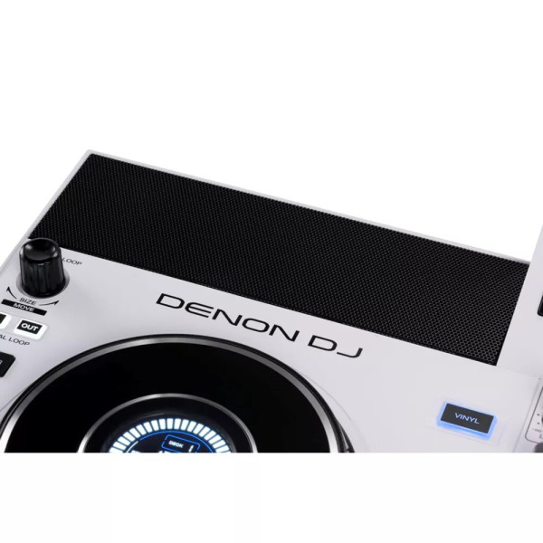 DENON DJ SC LIVE 4 WHITE + DECKSAVER Miglior Prezzo