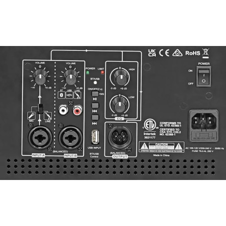 WHARFEDALE PRO Isoline Ax 510 Black