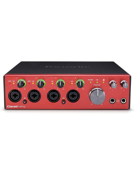FOCUSRITE CLARETT+ plus 4 PRE Miglior Prezzo
