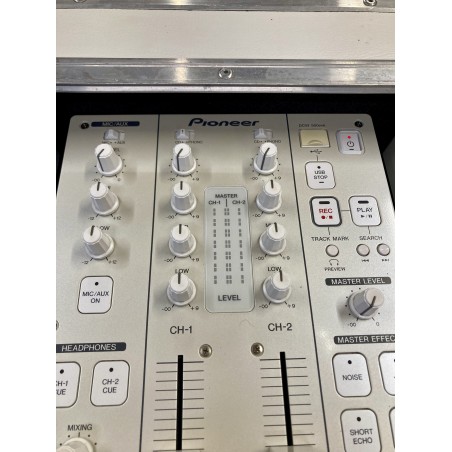 PIONEER DJ CDJ-350 + DJM-350 + PRO-350FLT WHITE BUNDLE (Usato)