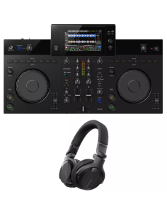 ALPHATHETA XDJ-AN + HDJ-CUE1 BLACK + DM-40D BLACK Miglior Prezzo