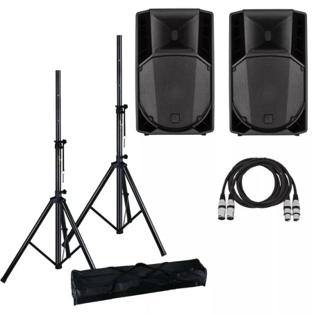 RCF ART 715-A MK5 (Coppia) + CAVI + STATIVI Miglior Prezzo