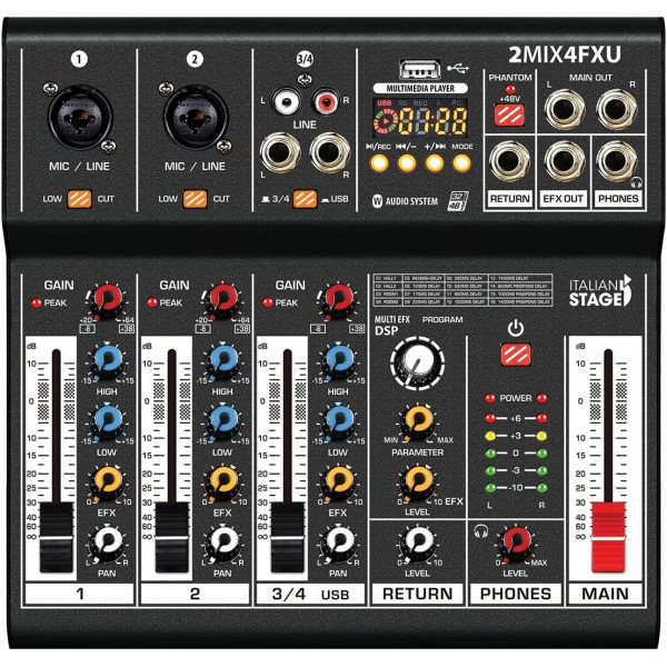 ITALIAN STAGE Proel IS 2MIX4FXU Miglior Prezzo