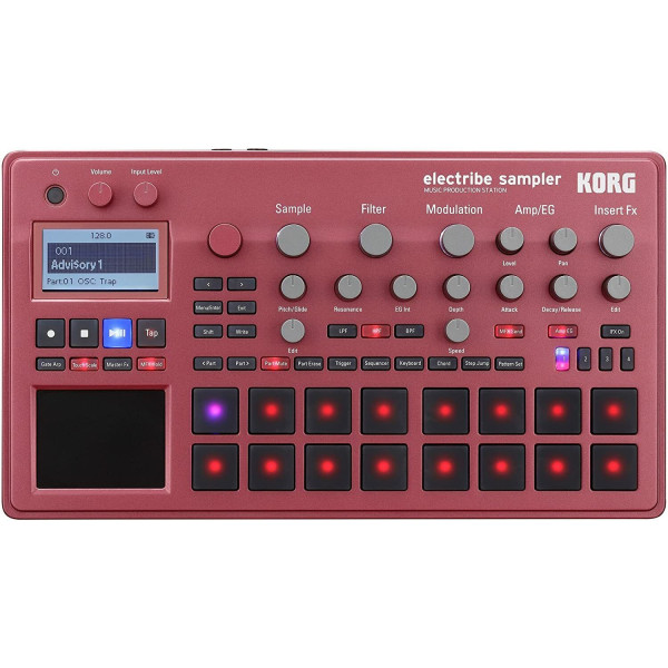 KORG ELECTRIBE 2 SAMPLER RED Miglior Prezzo