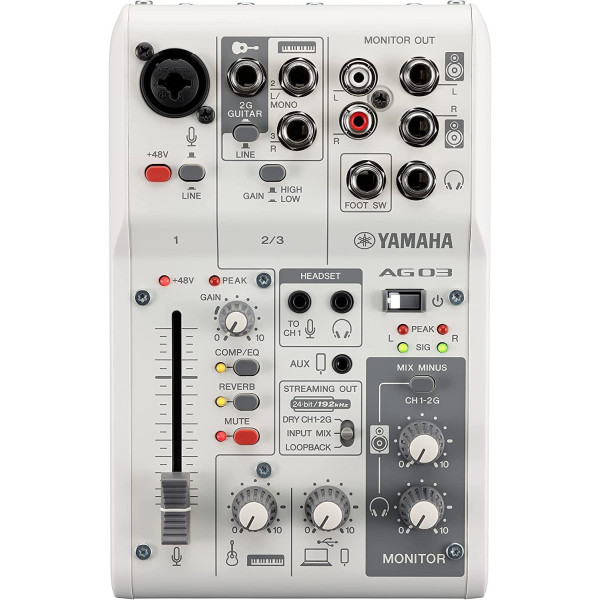 YAMAHA AG03 MKII White Miglior Prezzo