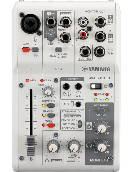 YAMAHA AG03 MKII White Miglior Prezzo