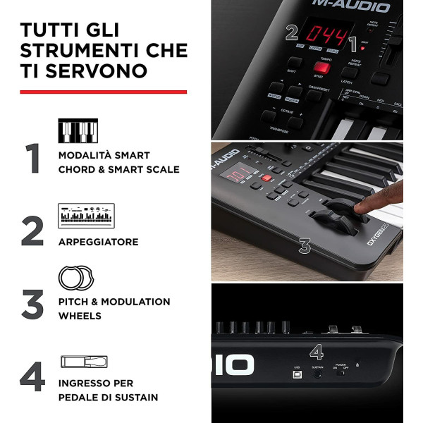 M-AUDIO Oxygen 25 Mk5 Miglior Prezzo