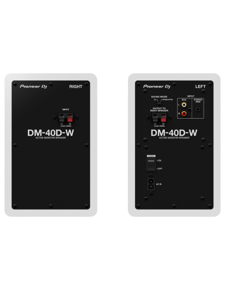 PIONEER DJ DM-40D-W WHITE Miglior Prezzo