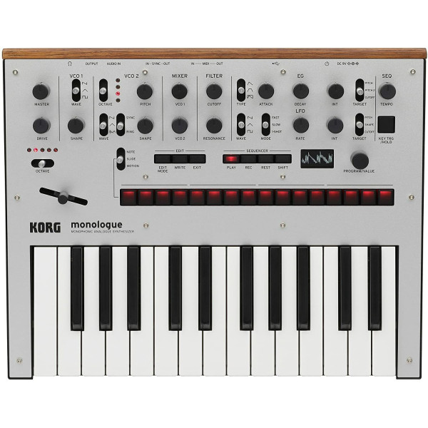 Korg MONOLOGUE SV - SILVER Miglior Prezzo