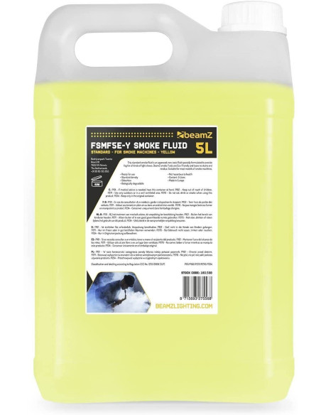 Beamz 160.590 FSMF5E-Y Liquido per macchine nebbia e fumo