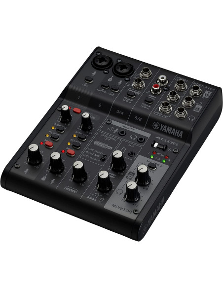 YAMAHA AG06 MKII Black Miglior Prezzo