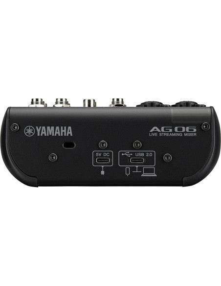 YAMAHA AG06 MKII Black Miglior Prezzo