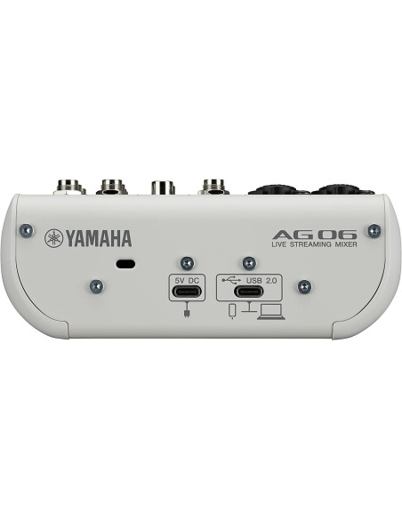 YAMAHA AG06 MKII White Miglior Prezzo