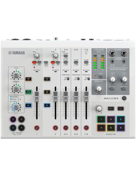 YAMAHA AG08 White Miglior Prezzo