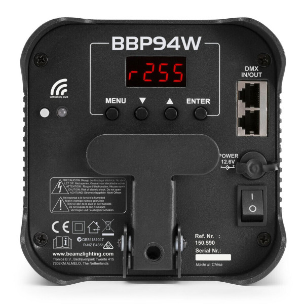 BeamZ BBP94W + Telecomando Miglior Prezzo