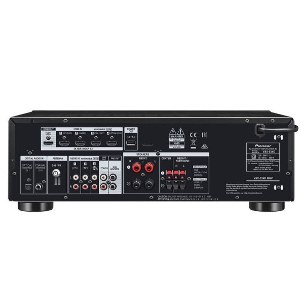 Pioneer VSX-534D Black Miglior Prezzo