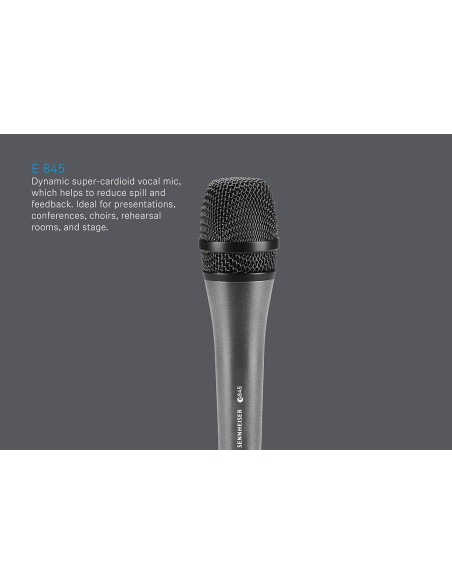 SENNHEISER E845 + PROEL RSM 180 Miglior Prezzo