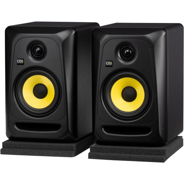 KRK CLASSIC 5 G3 (Coppia) + Cavi XLR + Pad Isolanti Miglior