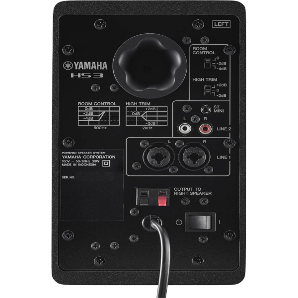 YAMAHA HS3 BLACK (Coppia) Miglior Prezzo