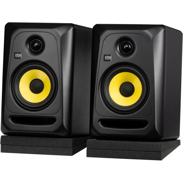 KRK CLASSIC 5 G3 (Coppia) + Cavi XLR + Pad Isolanti Miglior