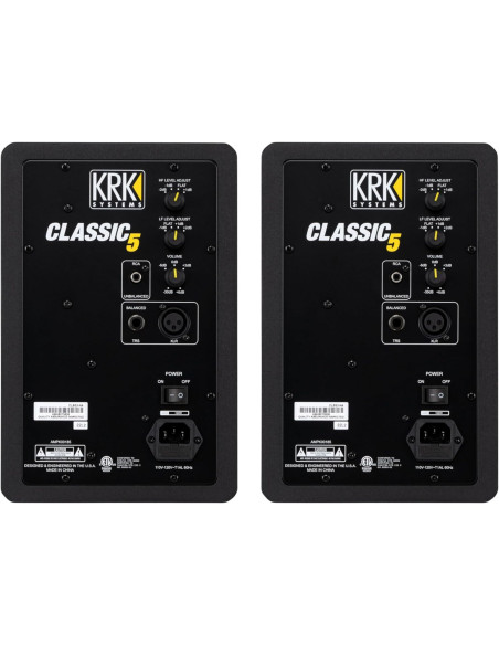 KRK CLASSIC 5 G3 (Coppia) + Cavi XLR + Pad Isolanti Miglior