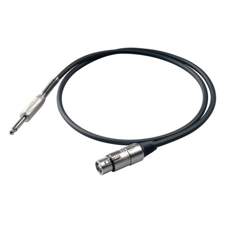 Proel BULK200LU3 Cavo Jack 6.3 - XLR Femmina 3 MT Miglior Prezzo