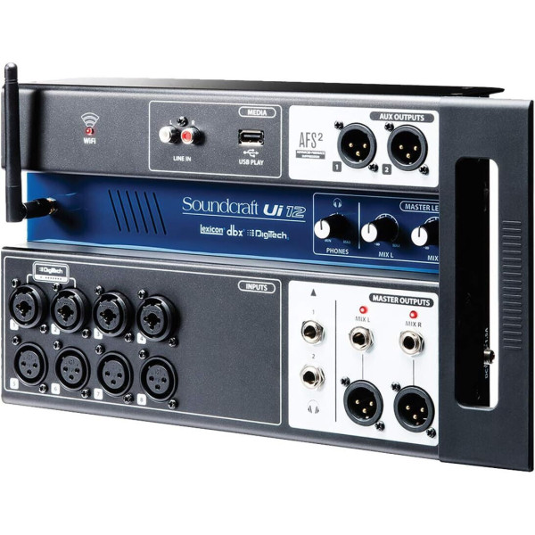 Soundcraft Ui12 Mixer Digitale WiFi 12 Canali Miglior Prezzo