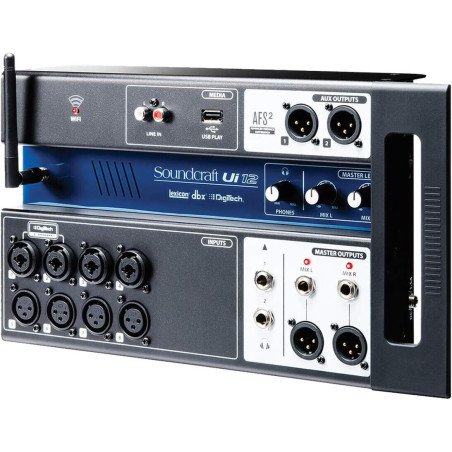 Soundcraft Ui12 Mixer Digitale WiFi 12 Canali Miglior Prezzo